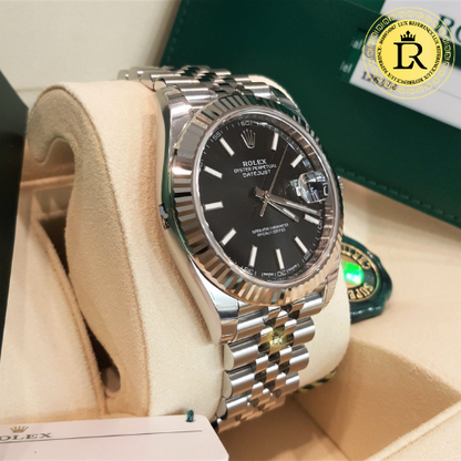 Montre Datejust 41 Noir Jubilé Pour Homme