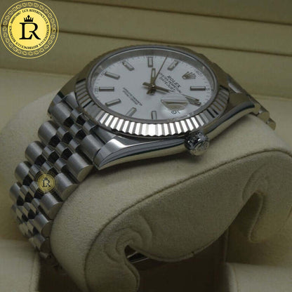 Montre Datejust 41 Blanc Jubilé Pour Homme