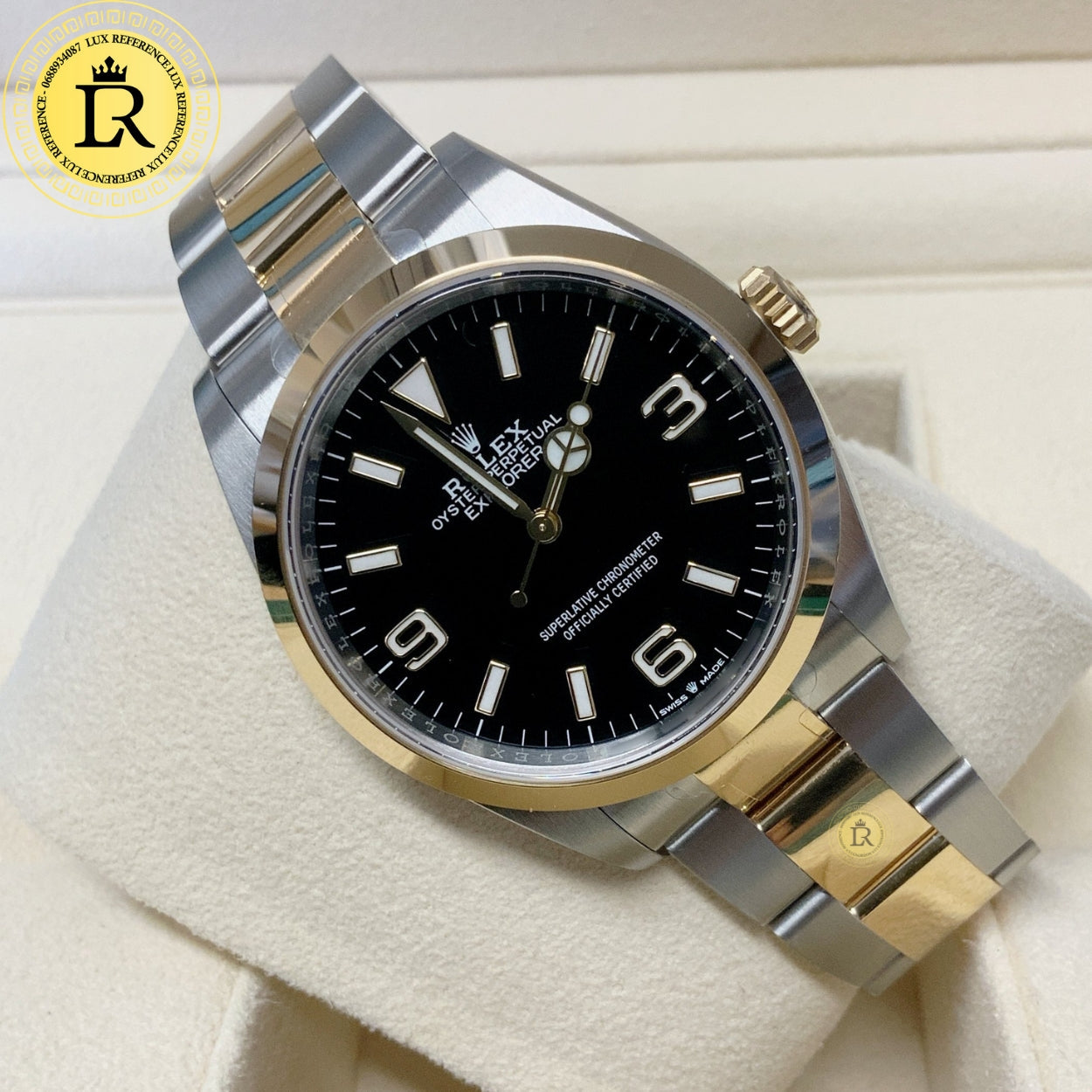 Explorer 1 36 mm Fond Noir