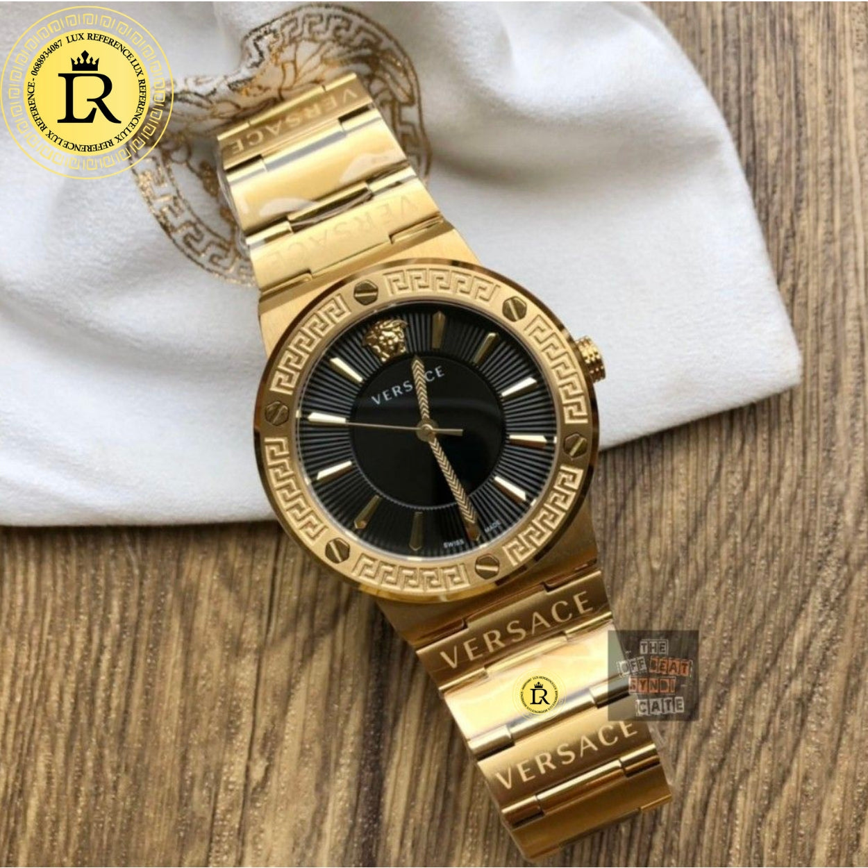 VERSACE Water-Resistant Analogue Watch-VEVI00821