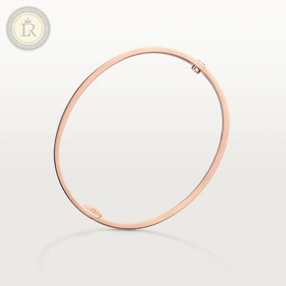 Bracelet Cartier LOVE pavé, Or rose, diamants