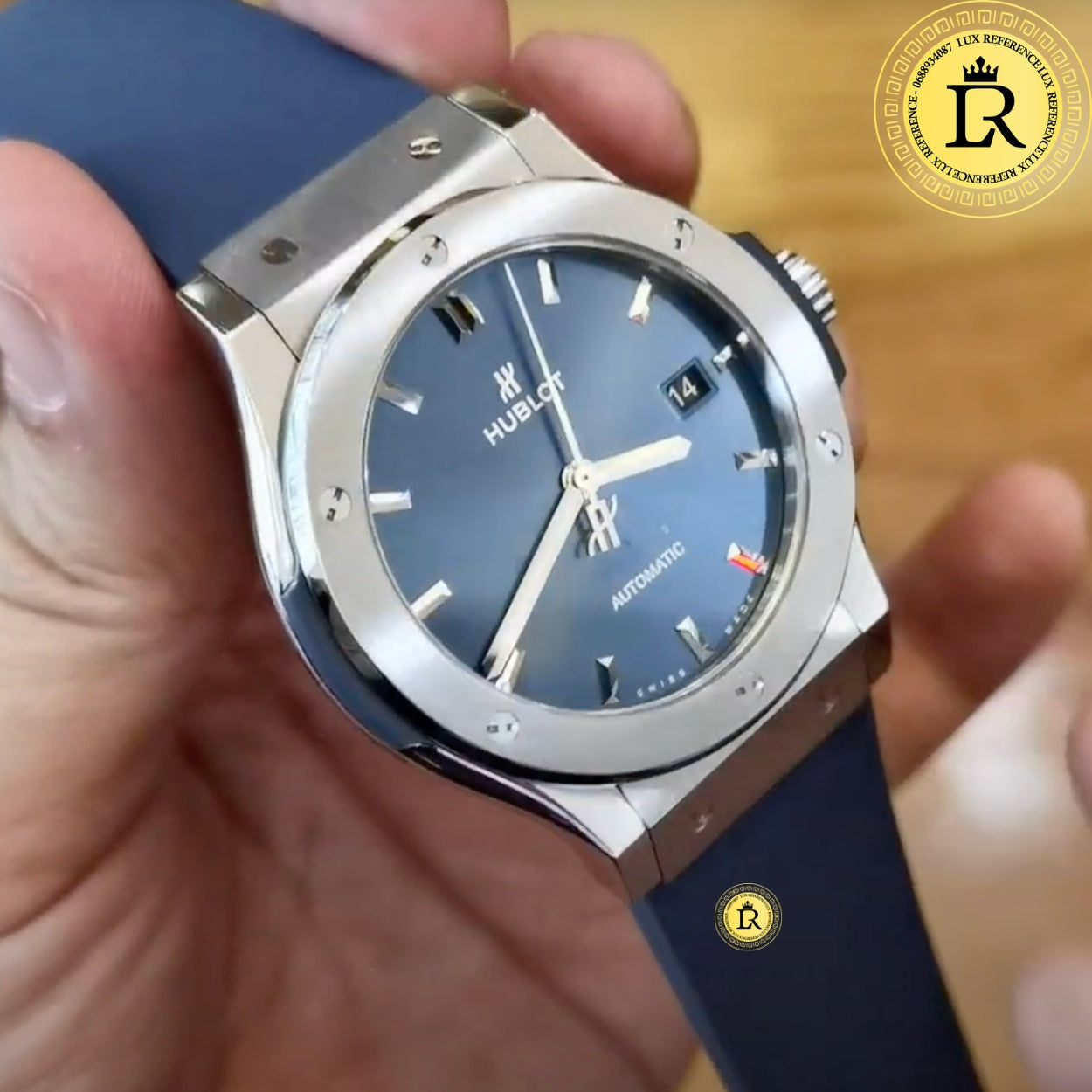 Hublot Hublot Classic Fusion Titanium Blue 42mm