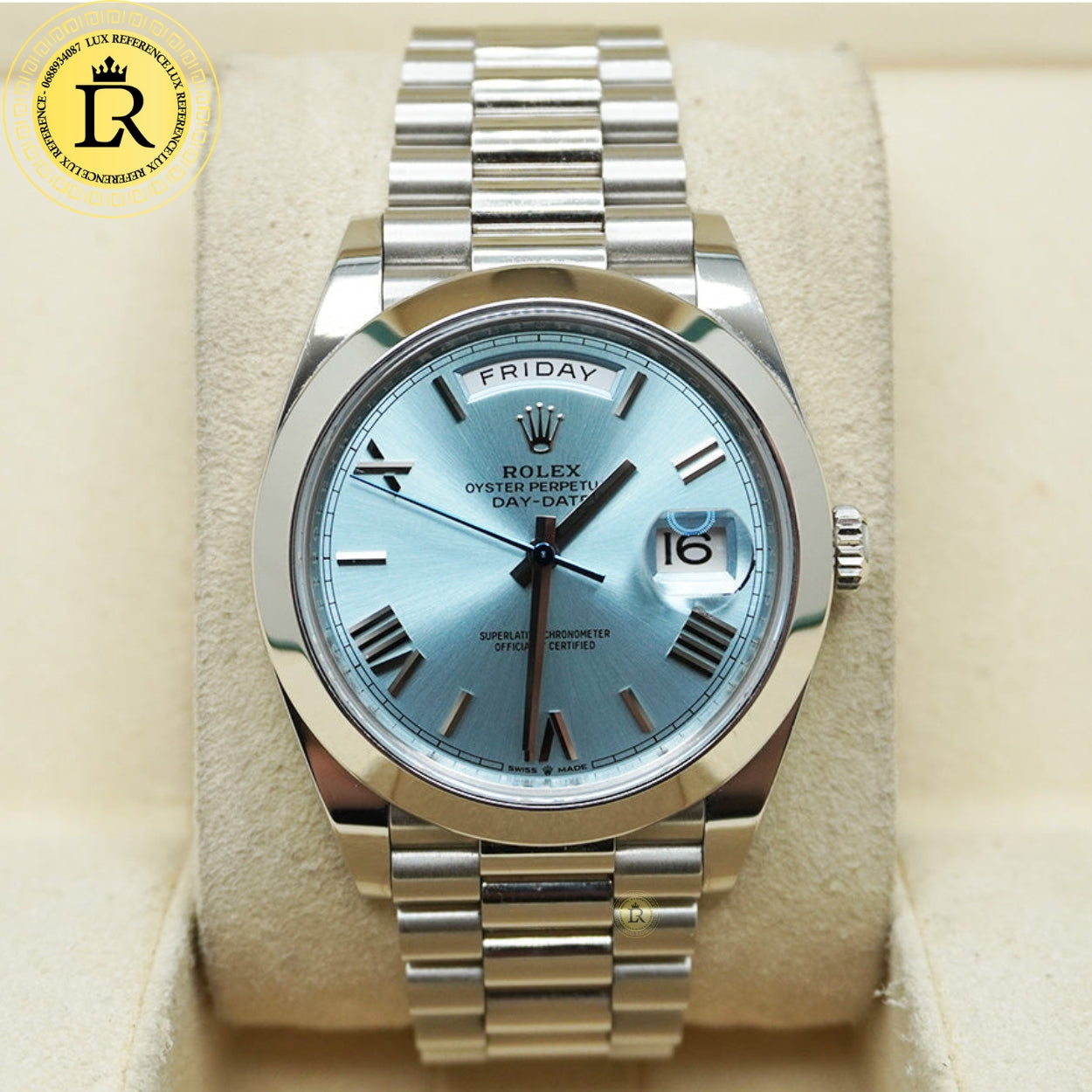 ROLEX PLATINUM DAY-DATE 41MM
