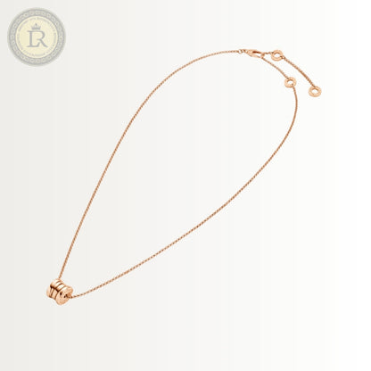Collier Bvlgari B.zero1, or rose