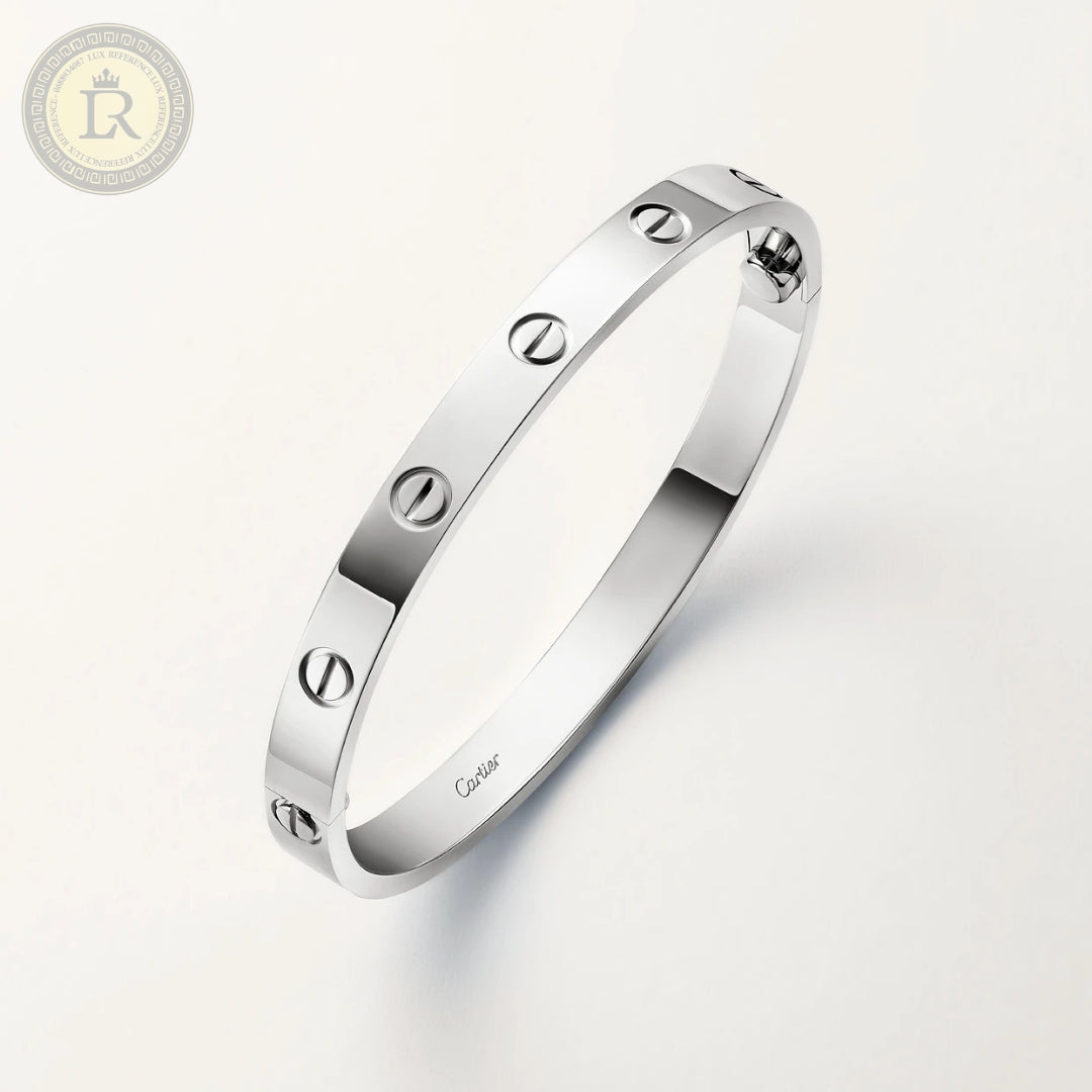 Bracelet Cartier LOVE, or gris