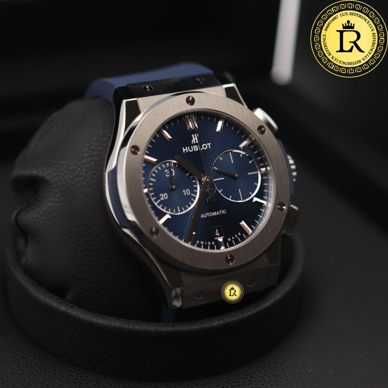 Hublot Classic Fusion Chronograph Titanium Blue