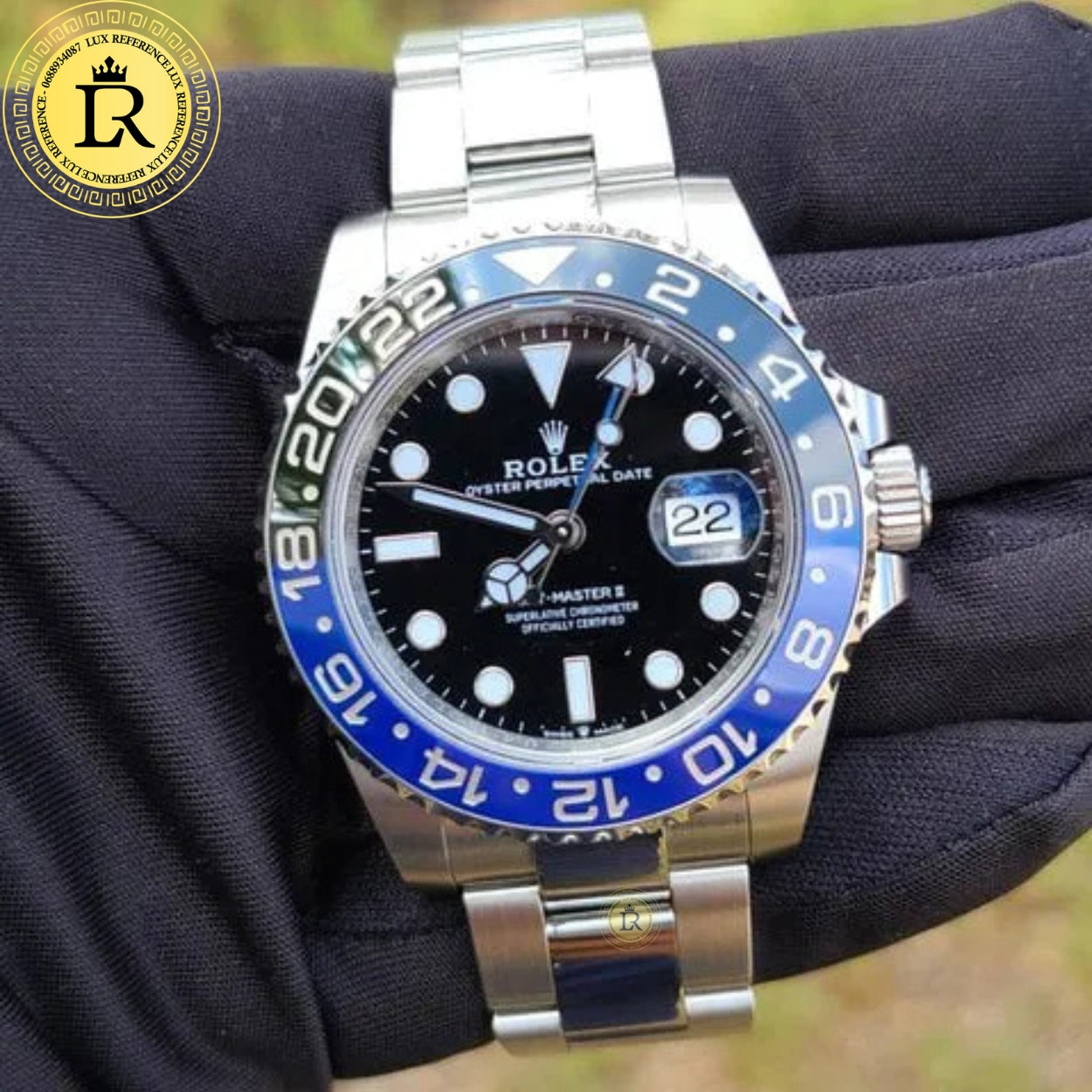 Rolex Batman oyster bracelet