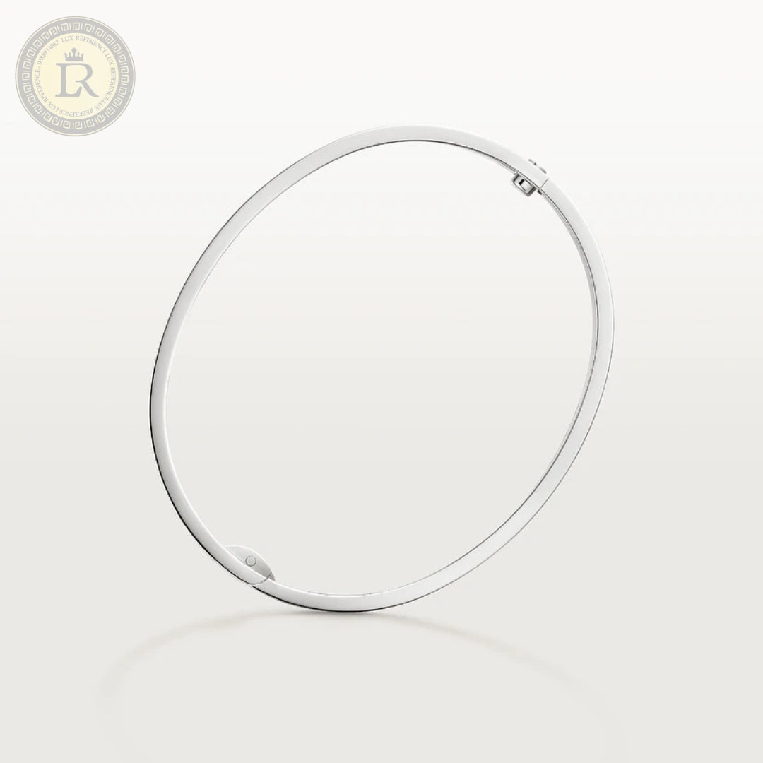 Bracelet Cartier LOVE pavé, Or gris, diamants