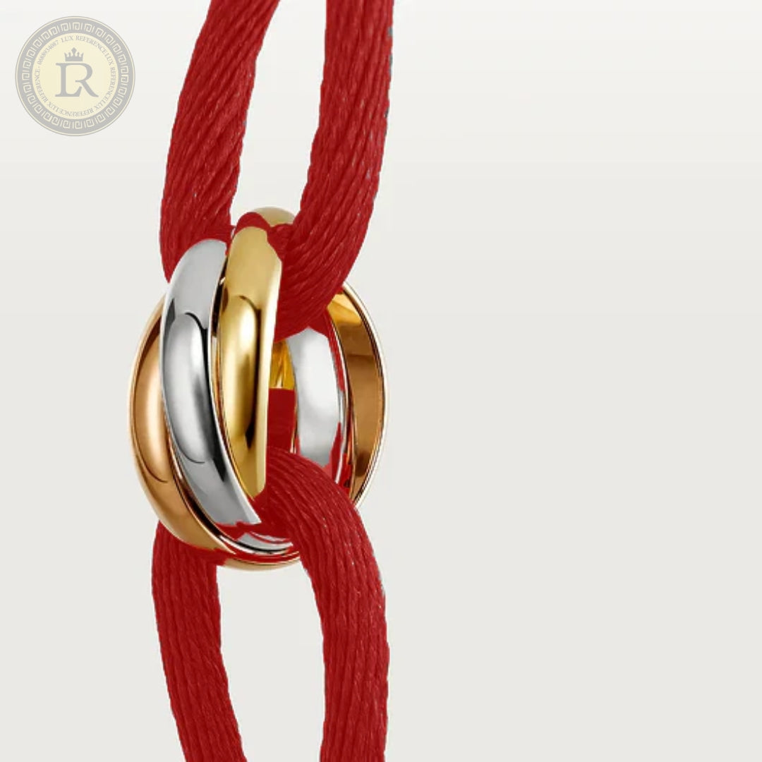 Bracelet Cartier Trinity, Cordon rouge