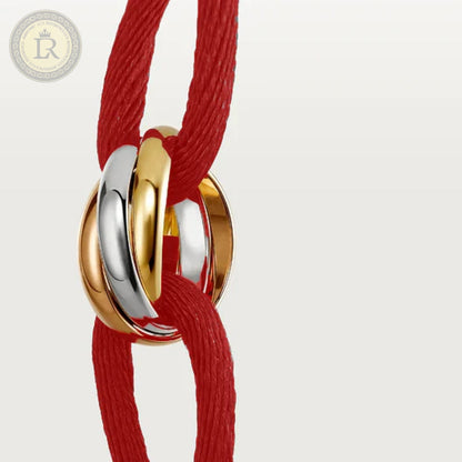 Bracelet Cartier Trinity, Cordon rouge