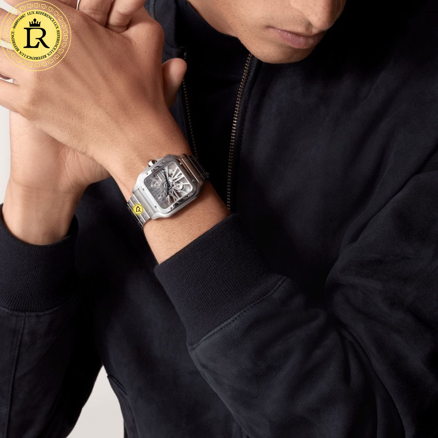 Cartier Santos de Cartier Skeleton – Grand Modèle (WHSA0015)