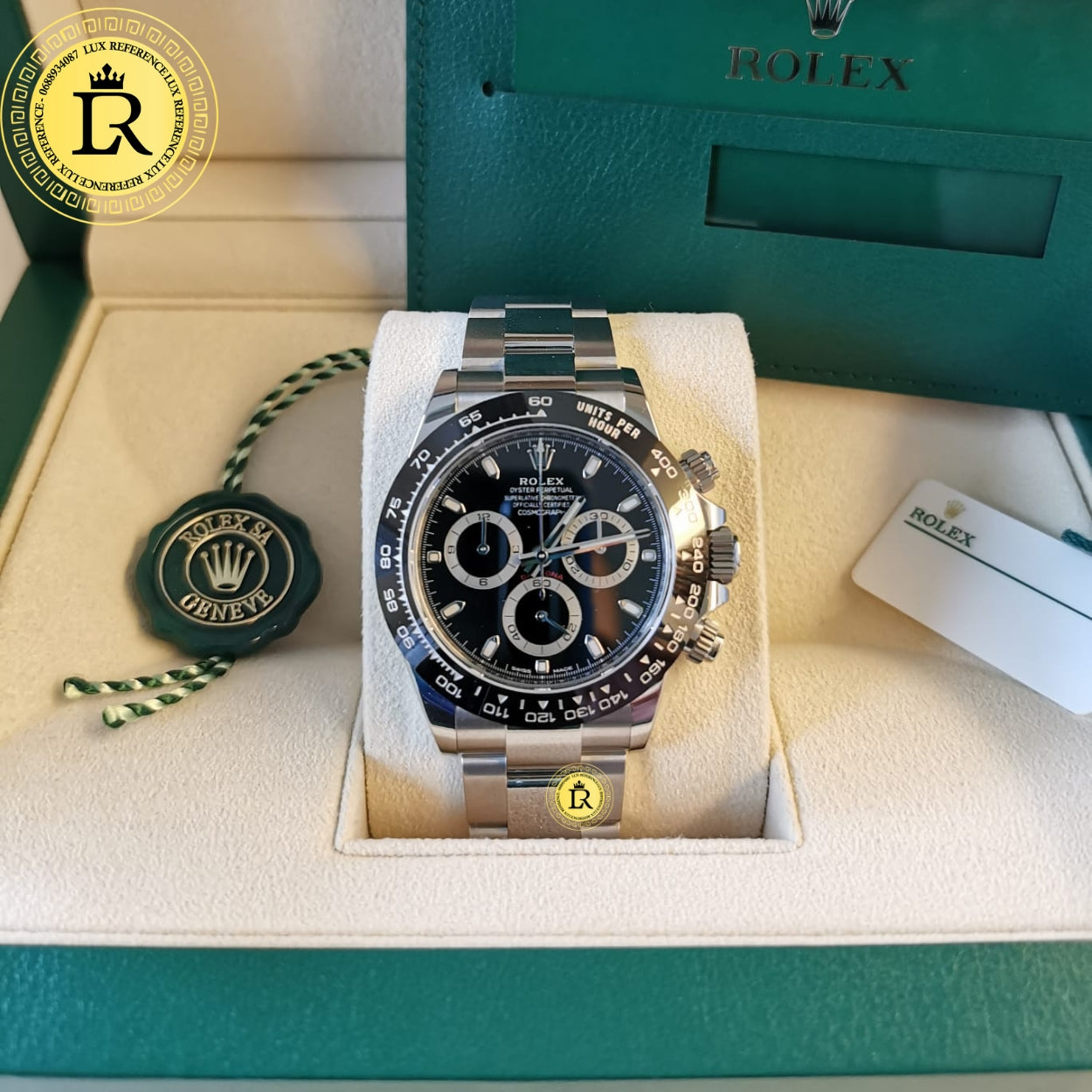 Daytona Cosmographe Fond Noir Montre Pour Homme