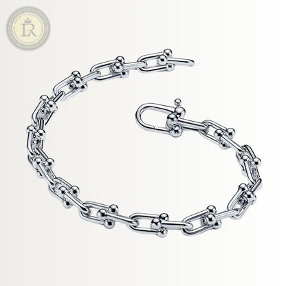 Bracelet Tiffany & Co Small Link en or blanc