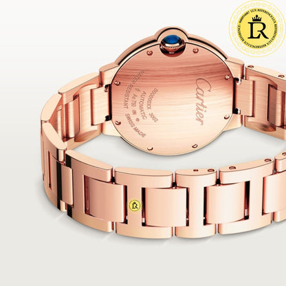 Ballon Bleu De Cartier Or Rose Sertie