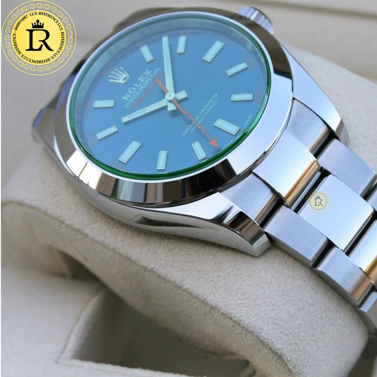 Milgauss Fond Bleu 116400GV