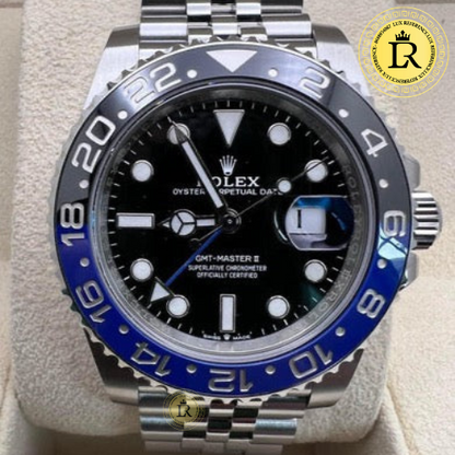 GMT-Master II "BATMAN" 126710BLNR Jubilée Pour Homme