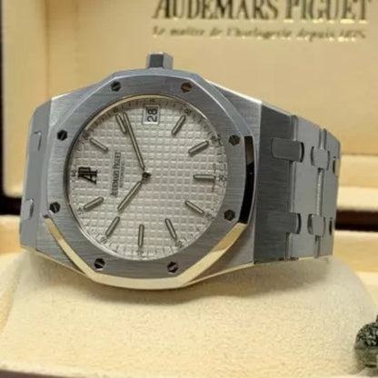 Audemars Royal Oak Fond Blanc 41mm Homme