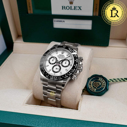 Daytona Cosmographe Fond Blanc Montre Pour Homme