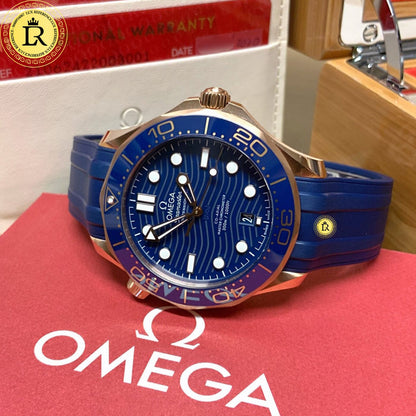 Omega Diver  Chronometer 42 mm Sedna Gold
