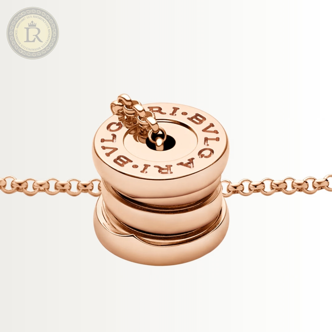 Collier Bvlgari B.zero1, or rose