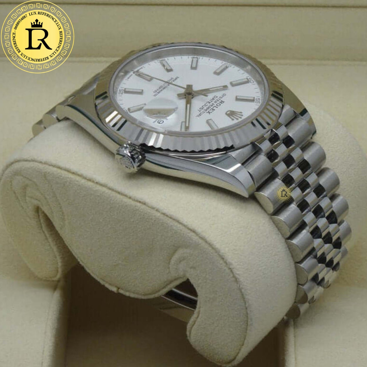 Montre Datejust 41 Blanc Jubilé Pour Homme