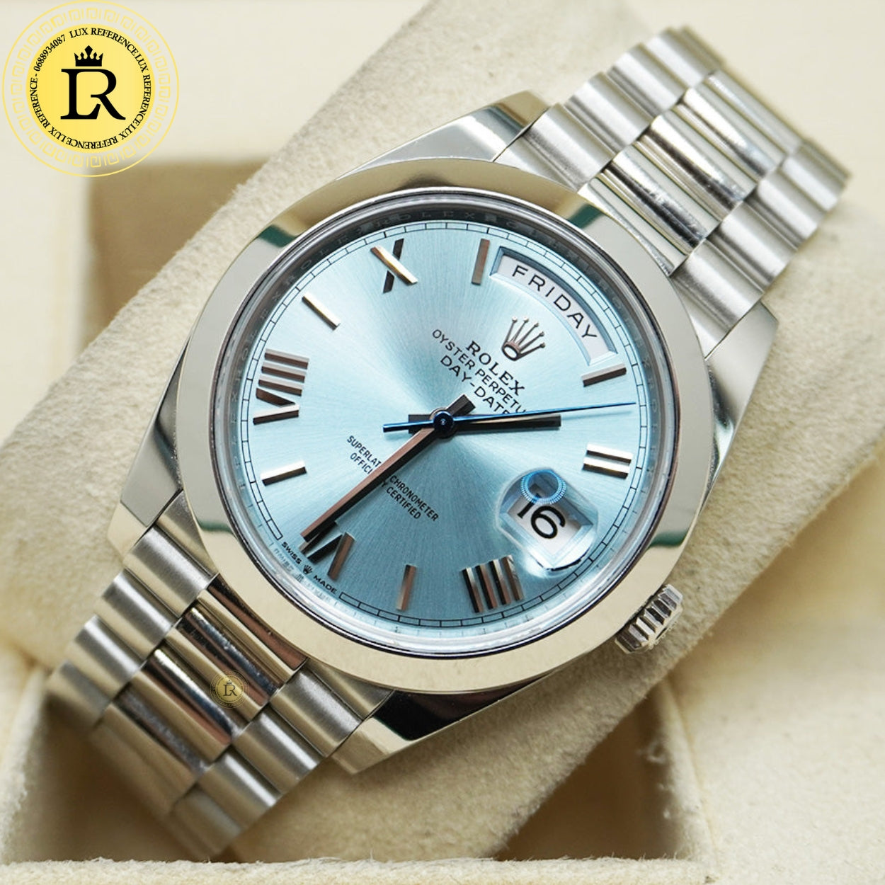 ROLEX PLATINUM DAY-DATE 41MM