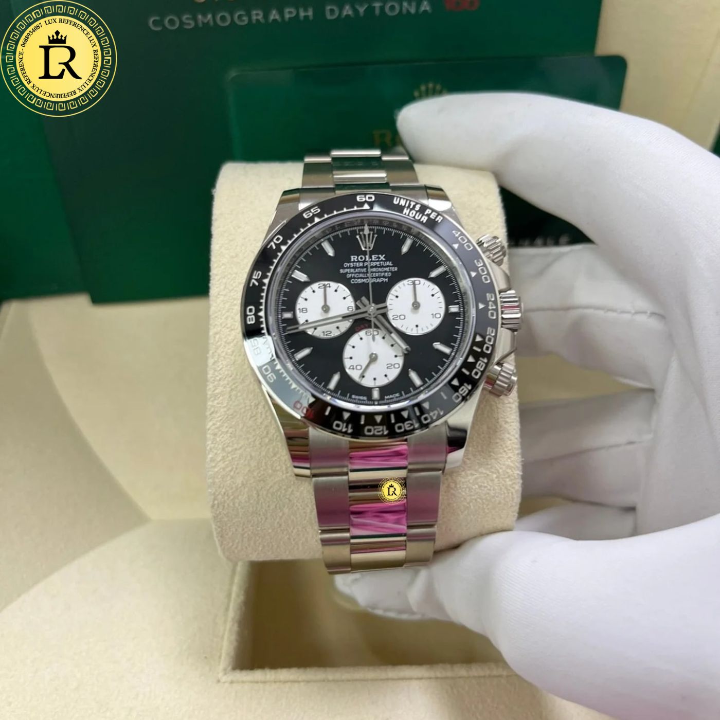 Rolex Daytona White Gold Lemans