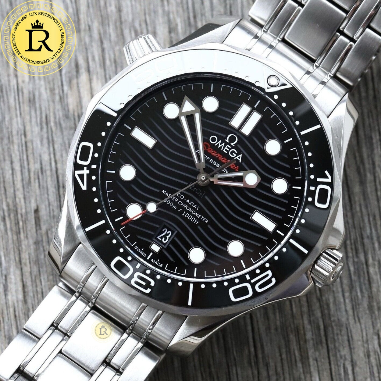 Omega Seamaster Diver 300M BLACK DIAL