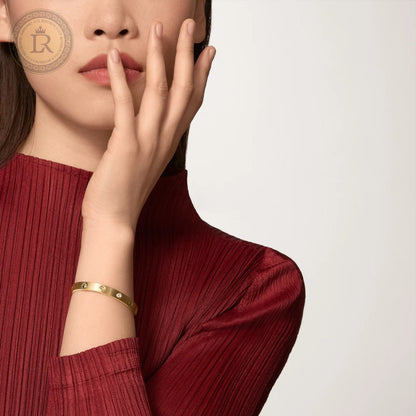 Bracelet Cartier LOVE, or jaune, 4 diamants