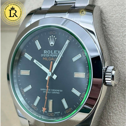 Milgauss Fond Noir Montre Homme