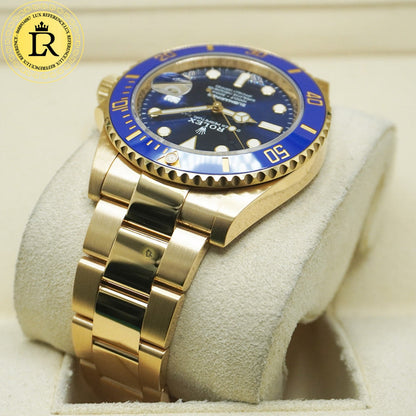 Rolex Yellow Gold Submariner Date Watch