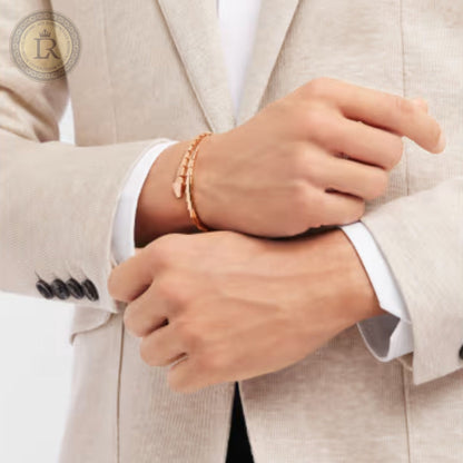 Bracelet Bvlgari Serpenti Viper, or rose