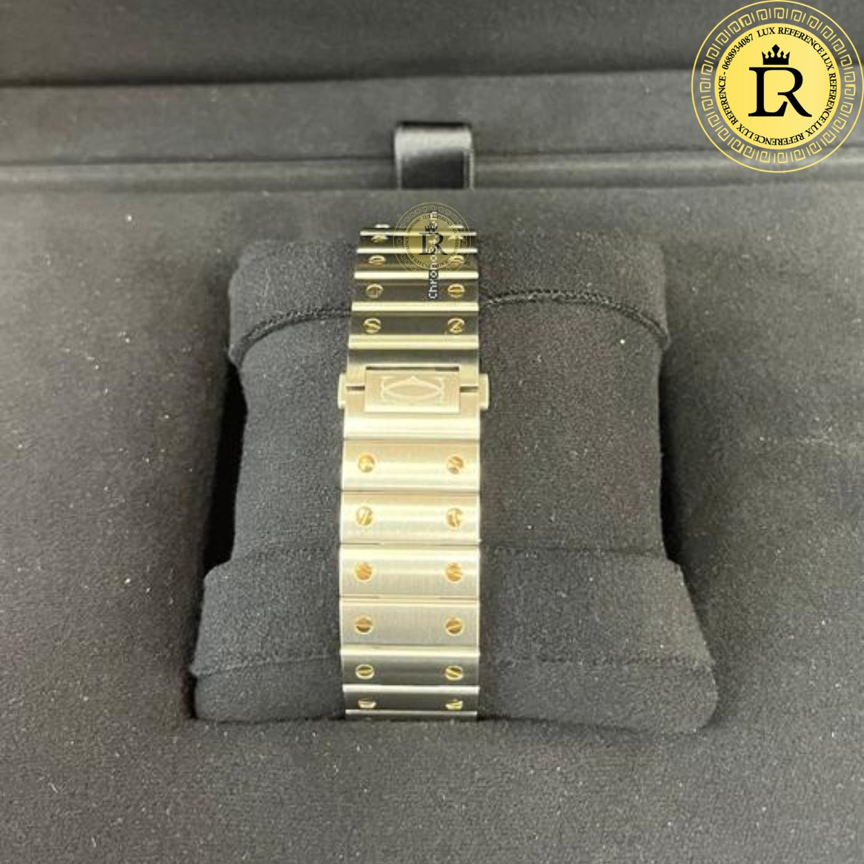 Cartier skeleton dore et argente