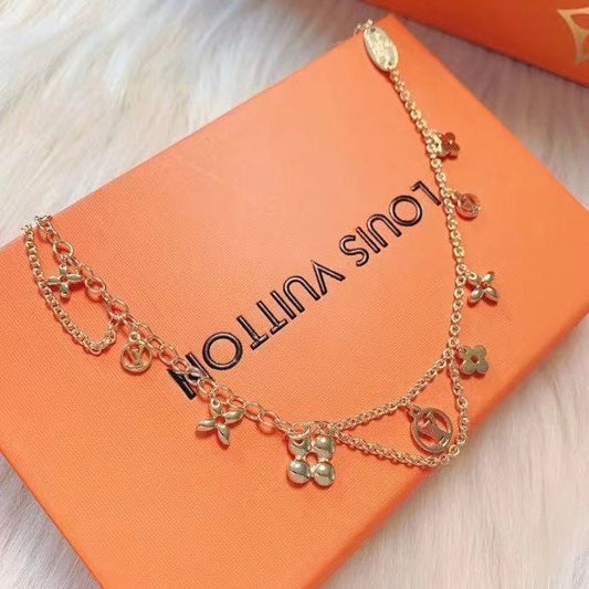 Collier femme acier doré LOUIS VUITTON
