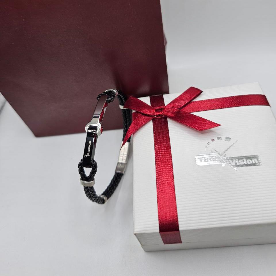 Bracelet homme cuir Billionaire