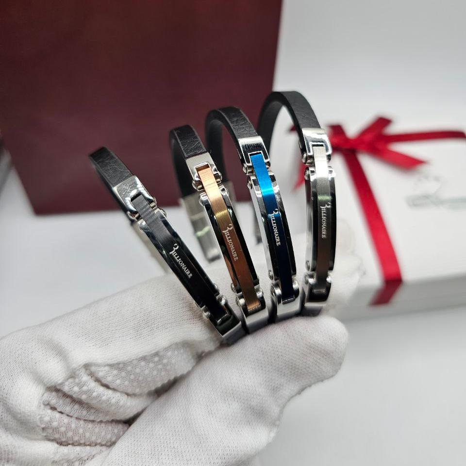 Bracelet homme cuir Billionaire