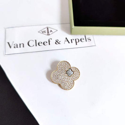 Broche Van Cleef & Arpels strass