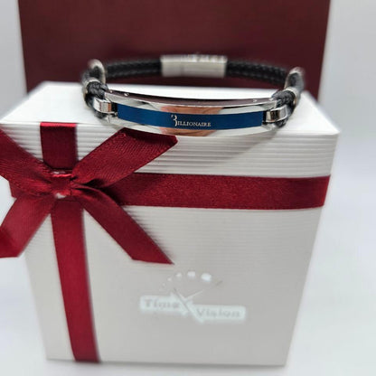 Bracelet homme cuir Billionaire