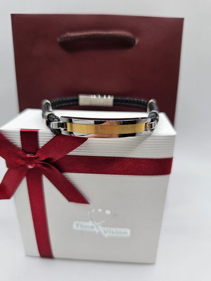 Bracelet homme cuir Billionaire
