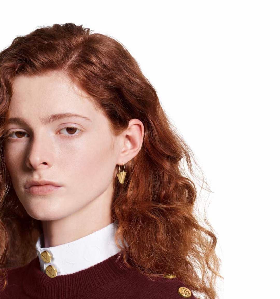 Boucles d'oreilles acier LOUIS VUITTON