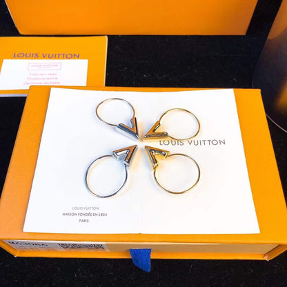 Boucles d'oreilles acier LOUIS VUITTON