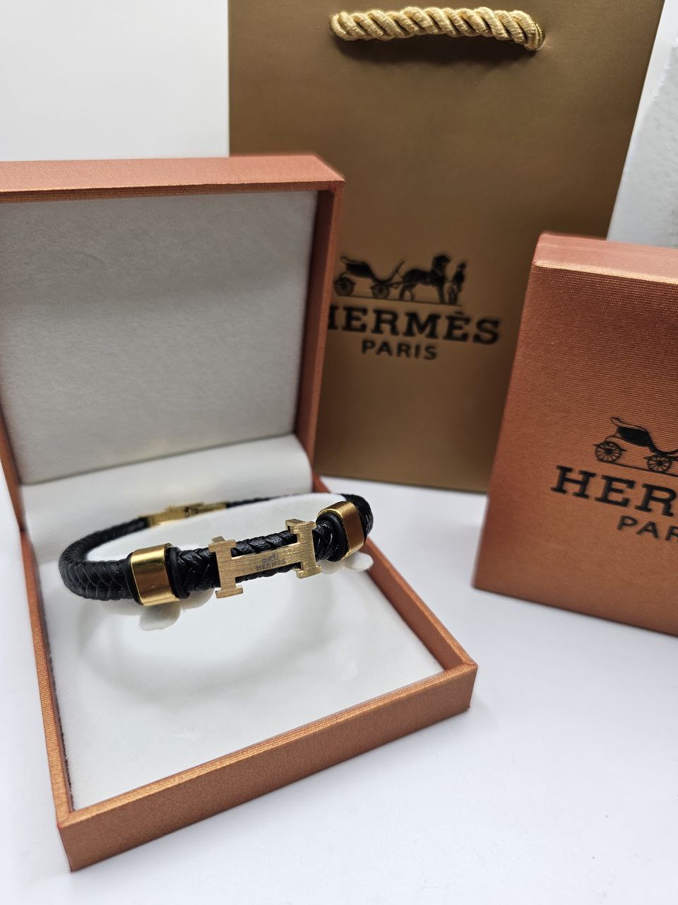 Bracelet homme cuir HERMÉS