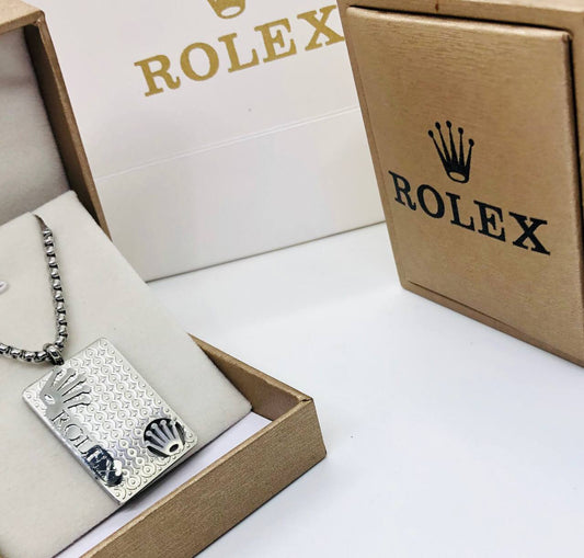Collier acier homme ROLEX