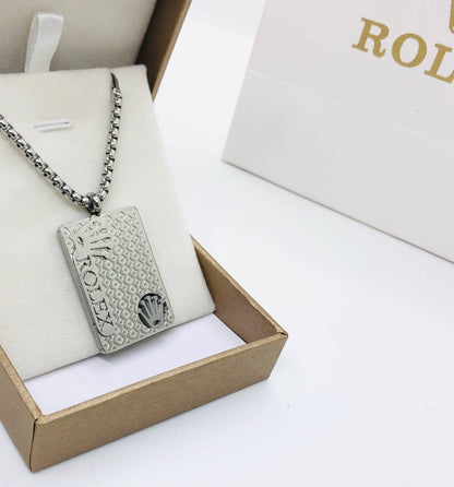 Collier acier homme ROLEX