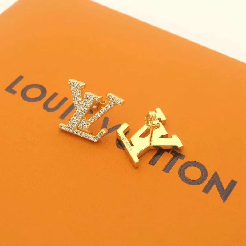 Boucles d'oreilles doré LOUIS VUITTON