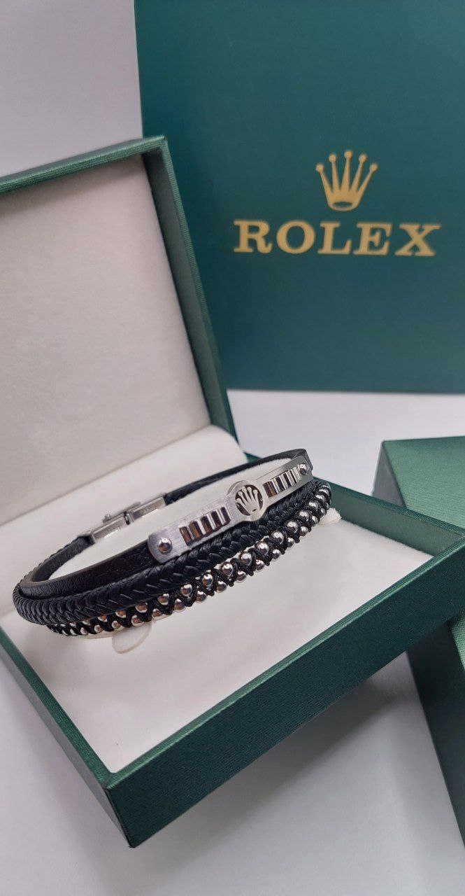 Bracelet homme cuir ROLEX
