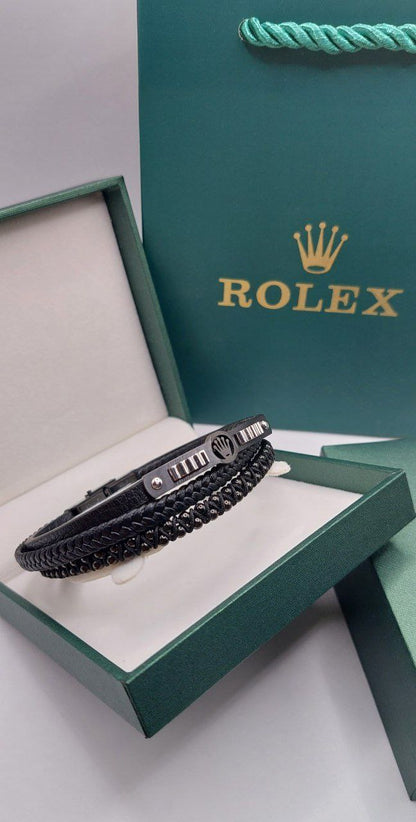 Bracelet homme cuir ROLEX