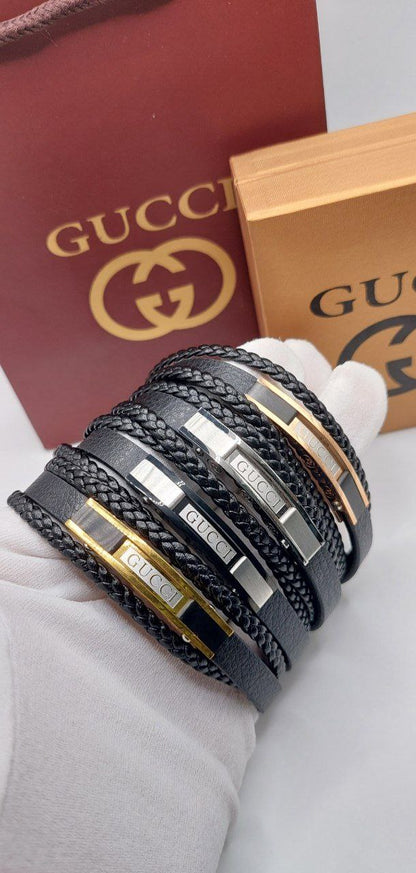 Bracelet homme cuir GUCCI