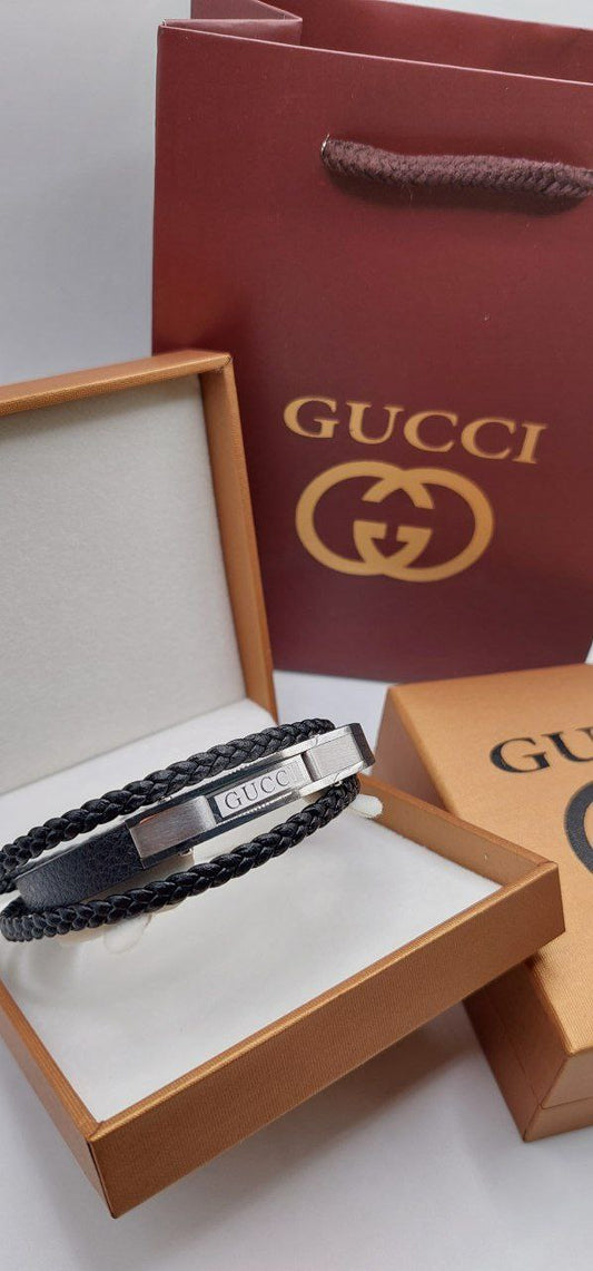 Bracelet homme cuir GUCCI