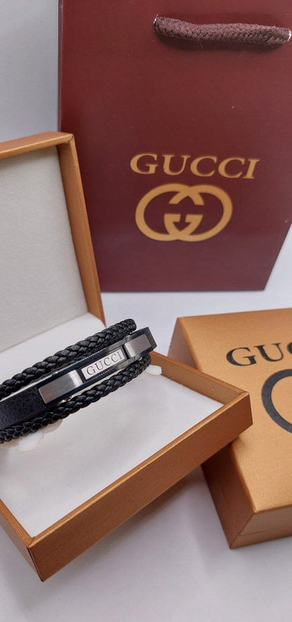 Bracelet homme cuir GUCCI